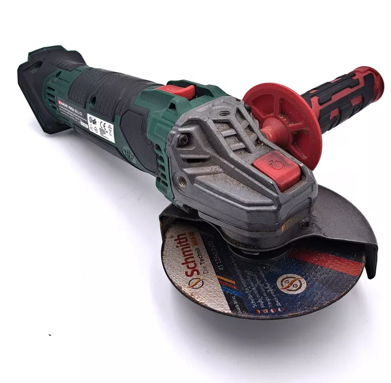 Definitive REVIEW Battery-powered Parkside angle grinder with BOSCH DISKS.  PWSA 20-Li B2. 