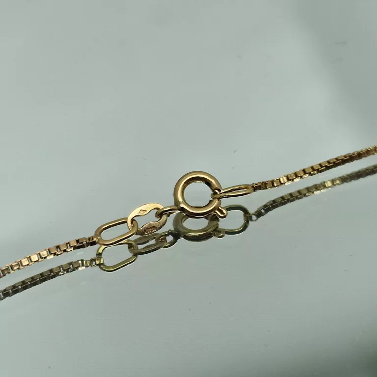 ZŁOTY ŁAŃCUSZEK P.585 DŁ.48,5CM