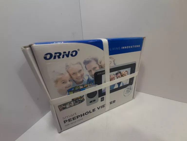 ELEKTRONICZNY WIZJER DO DRZWI Z FUNKCJĄ NAGRYWANIA ORNO 1106