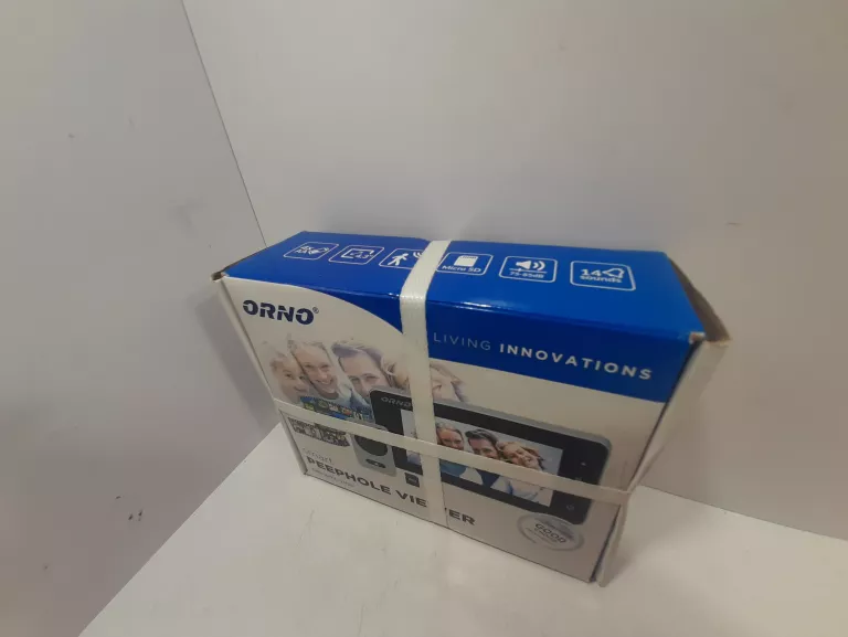 ELEKTRONICZNY WIZJER DO DRZWI Z FUNKCJĄ NAGRYWANIA ORNO 1106