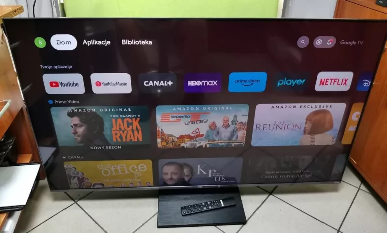 TELEWIZOR TCL 55C735 55 QLED JAK NOWY