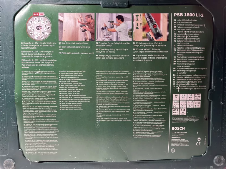 WKRĘTARKA BOSCH PSB 1800LI-2
