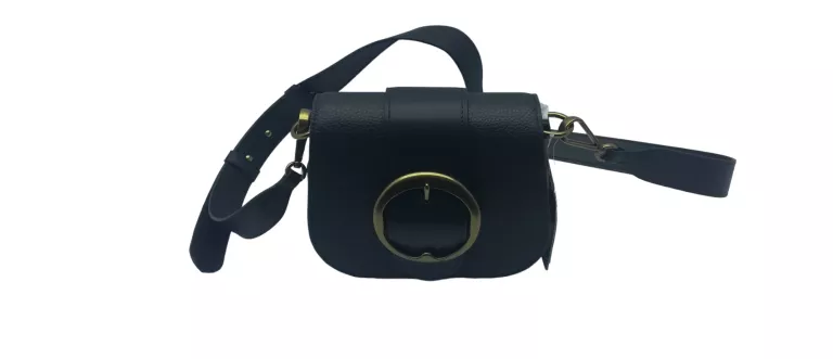 TOREBKA RALPH LAUREN BELT SADDLE-CXB-MED CZARNA