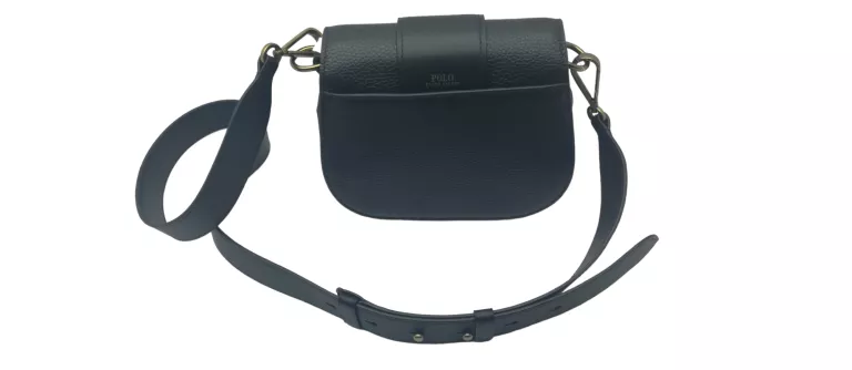 TOREBKA RALPH LAUREN BELT SADDLE-CXB-MED CZARNA
