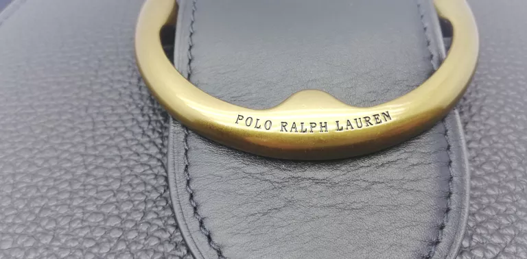 TOREBKA RALPH LAUREN BELT SADDLE-CXB-MED CZARNA