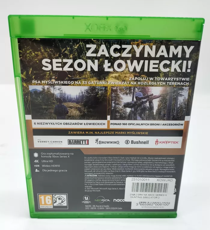 GRA NA XBOX SERIES X HUNTING SIMULATOR 2