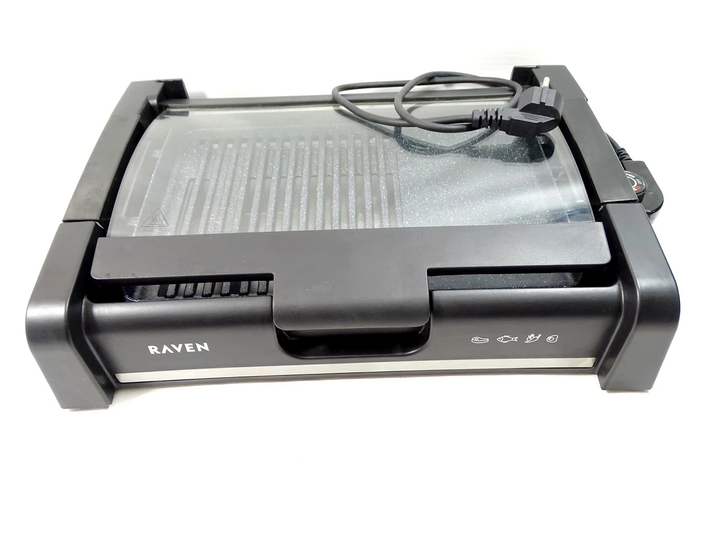grill-elektryczny-raven-ege001-bn-stan-uzywany