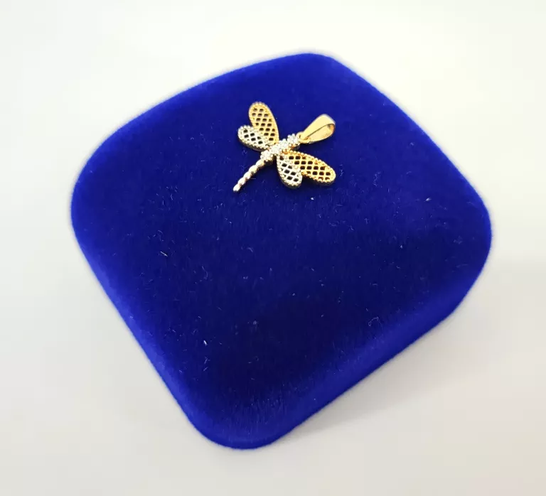 delikatna-zlota-zawieszka-wazka-079g-585-stan-uzywany
