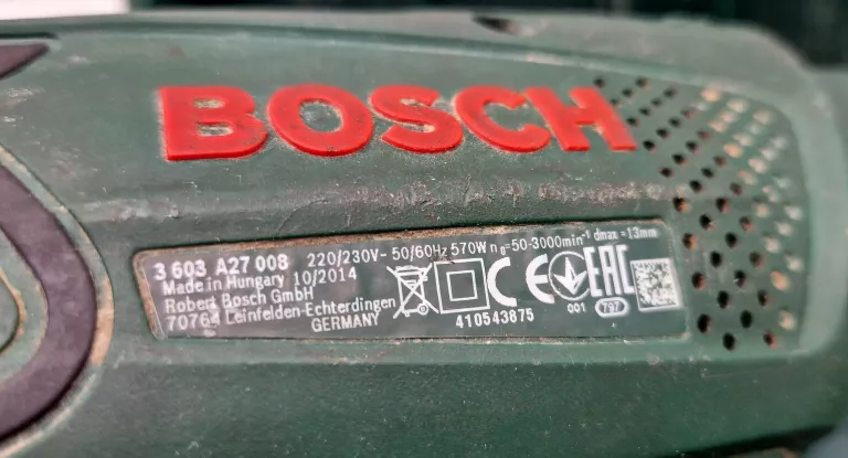 WIERTARKA UDAROWA BOSCH PSB 570 RE