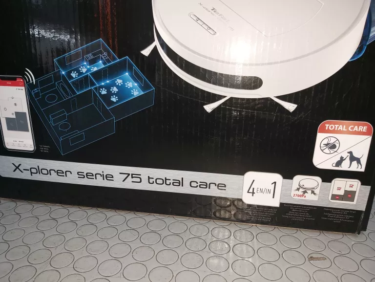 ROBOT ODKURZAJĄCY TEFAL X-PLORER S75 RG7 GWARANCJA