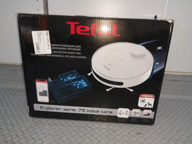ROBOT ODKURZAJĄCY TEFAL X-PLORER S75 RG7 GWARANCJA