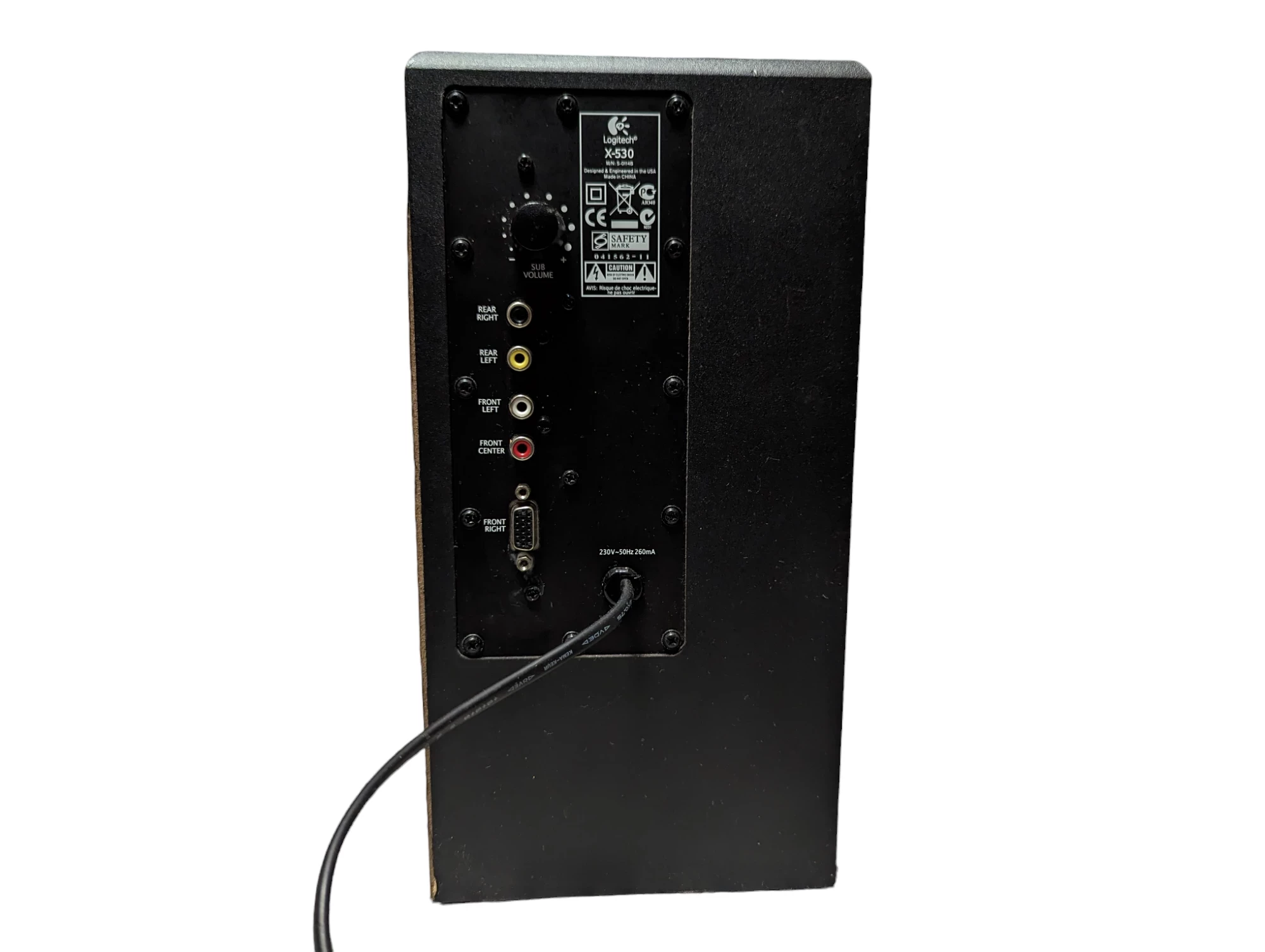 zestaw-3-glosnikow-logitech-x-530-stan-uzywany