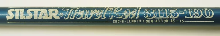 WĘDKA SILSTAR TRAVELROD 3115-190 + KOŁOWROTEK