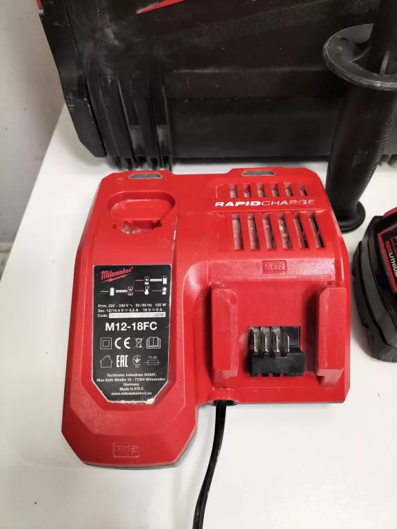 WKRETARKA MILWAUKEE M18 FPD3 + 2AKU 5AH + UCHWYT + WALIZKA