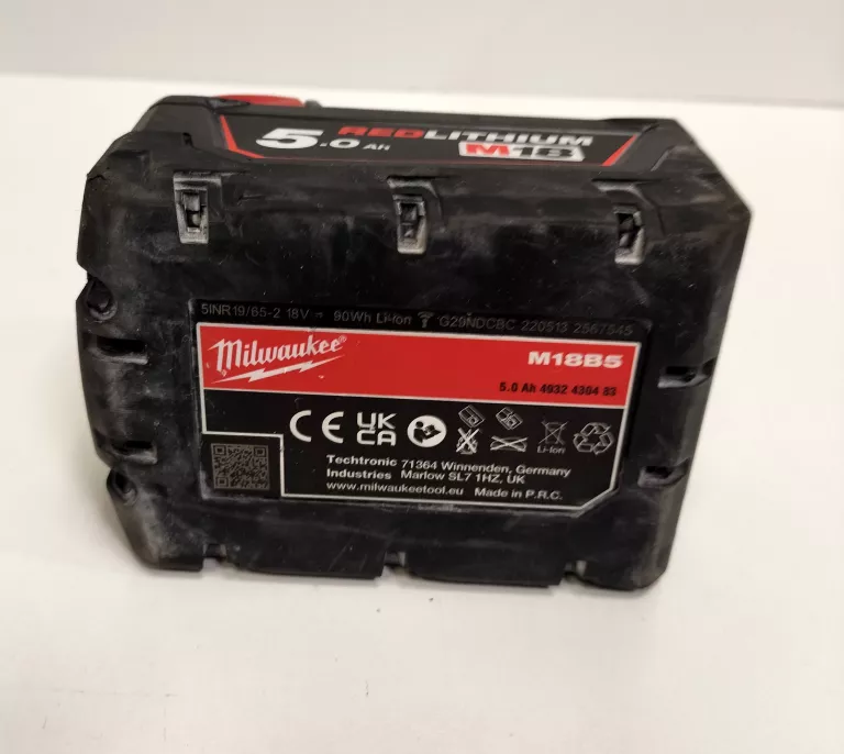 WKRETARKA MILWAUKEE M18 FPD3 + 2AKU 5AH + UCHWYT + WALIZKA