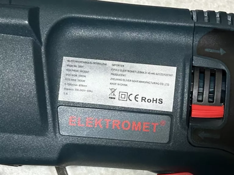 MŁOTOWIERTARKA ELEKTROMET 2601