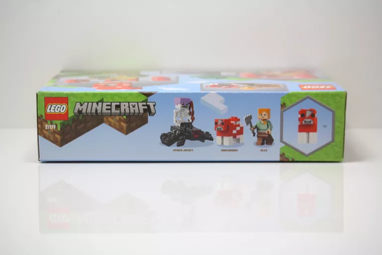 LEGO MINECRAFT 21179 DOM W GRZYBIE