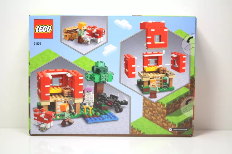 LEGO MINECRAFT 21179 DOM W GRZYBIE
