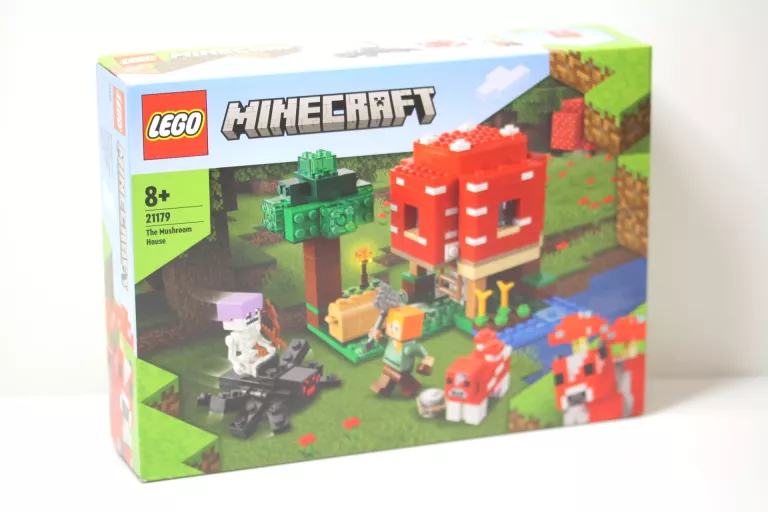 LEGO MINECRAFT 21179 DOM W GRZYBIE