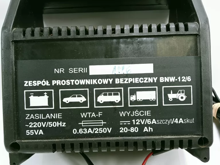 PROSTOWNIK 12V 6A ELSIN