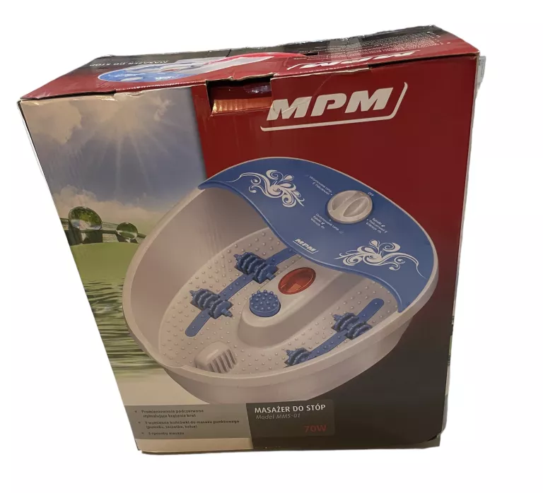 MASAŻER DO STÓP MPM 70W KOMPLET