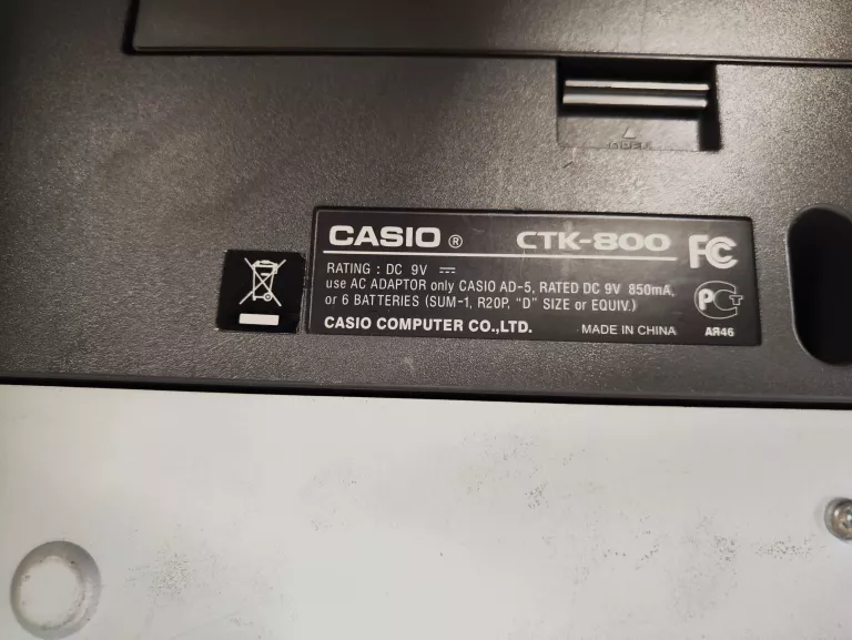 keyboard-casio-ctk-800-zasilacz-stan-uzywany