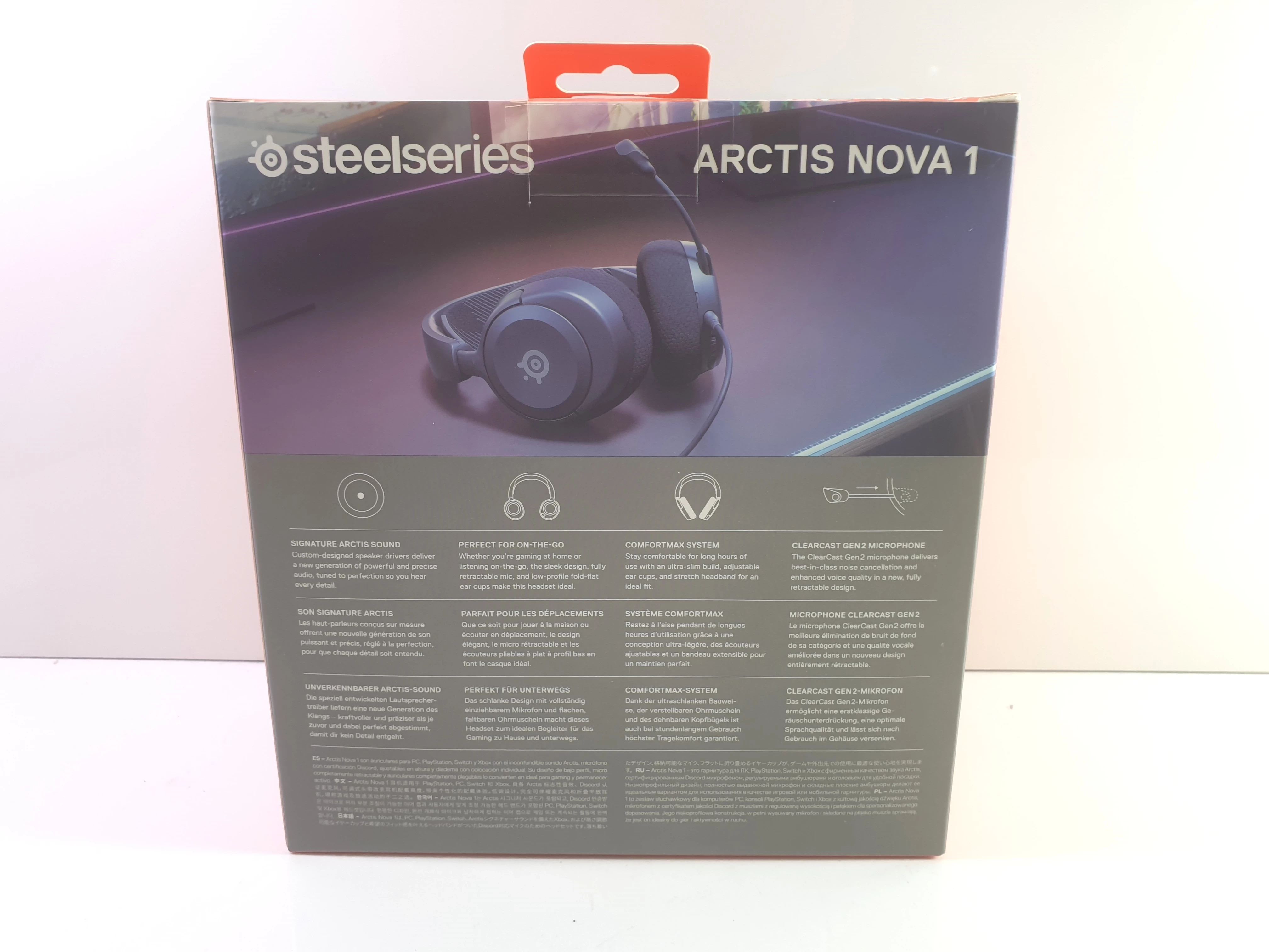 Steelseries Arctis Nova 1 (Białe) (61607)