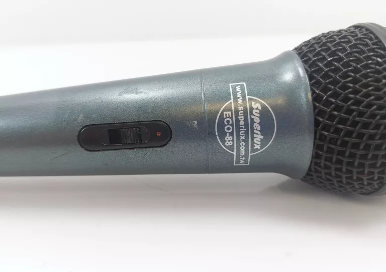 SUPERLUX ECO-88S MIKROFON DYNAMICZNY Z KABLEM [230502027]