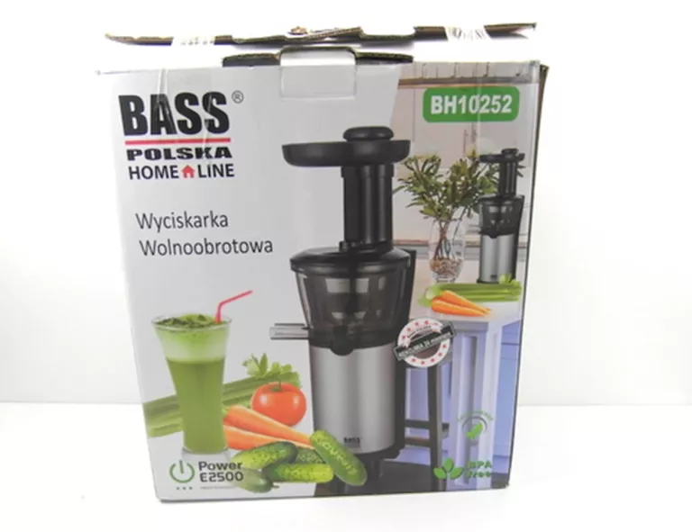 WYCISKARKA WOLNOBROTOWA BH10252 BASS KPL + GWARA