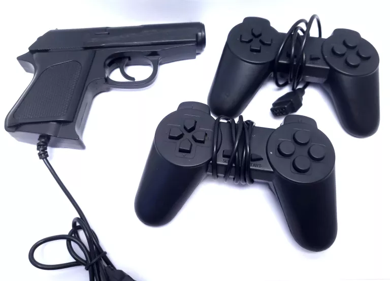 GRA TELEWIZYJNA KONSOLA SLIM TV / PADY/ PISTOLET