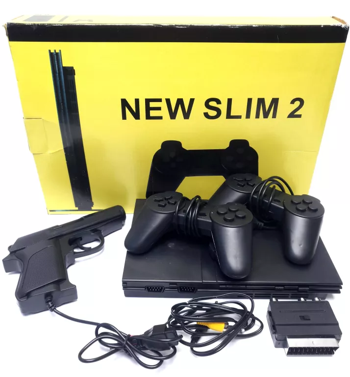 GRA TELEWIZYJNA KONSOLA SLIM TV / PADY/ PISTOLET