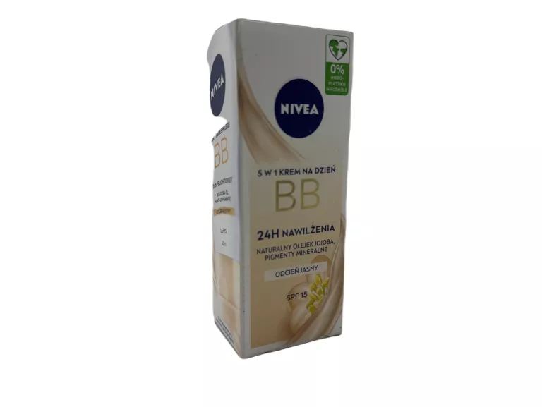 NIVEA BB KREM 5 W 1 NAWILŻAJĄCY SPF15 ODCIEŃ JASNY