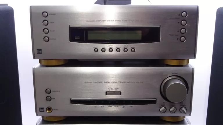 WIEŻA HIFI DUAL MINI 2000 GŁOŚNIKI DUAL ZESTAW