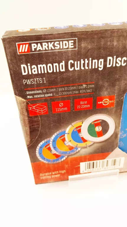 TARCZE DIAMENTOWE DO CIĘCIA PARKSIDE PWSZTS1 115 MM