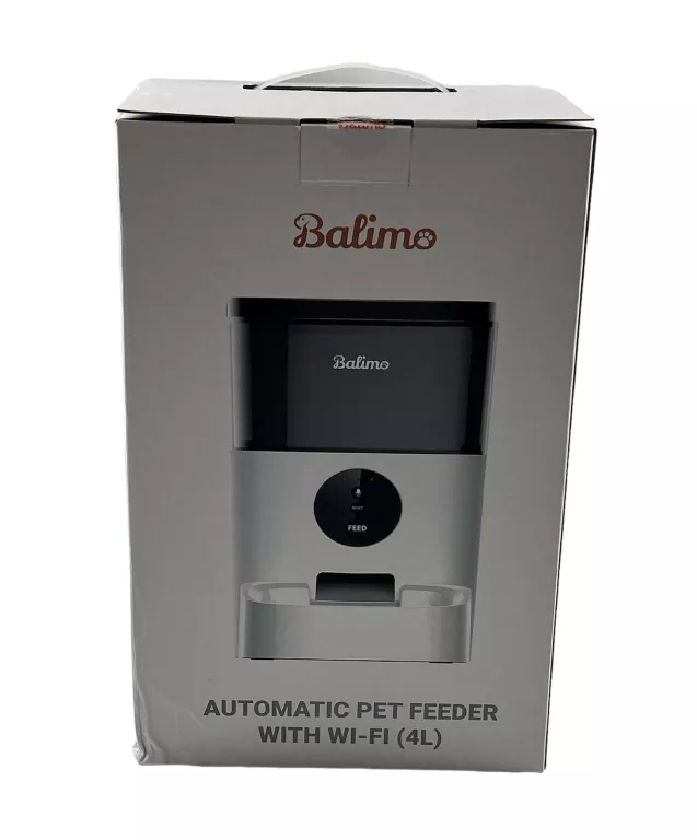 POWYSTAWOWY BALIMO AUTOMATYCZNY DOZOWNIK KARMY DLA KOTA, 4 L, WIFI