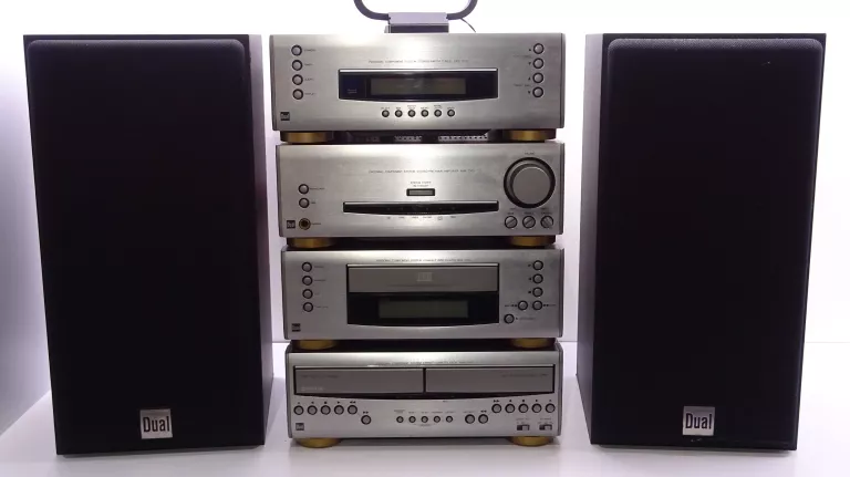 WIEŻA HIFI DUAL MINI 2000 GŁOŚNIKI DUAL ZESTAW