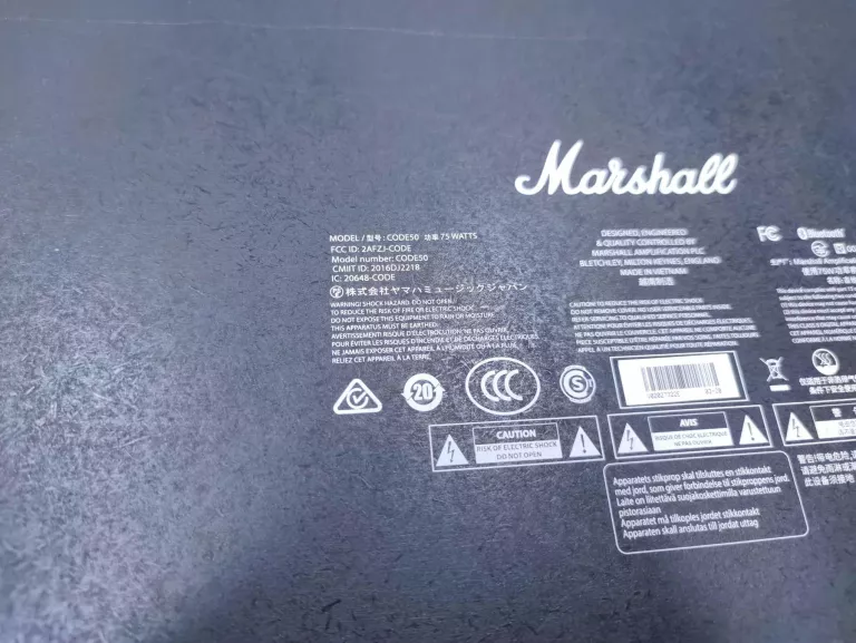 WZMACNIACZ GITAROWY MARSHALL CODE 50