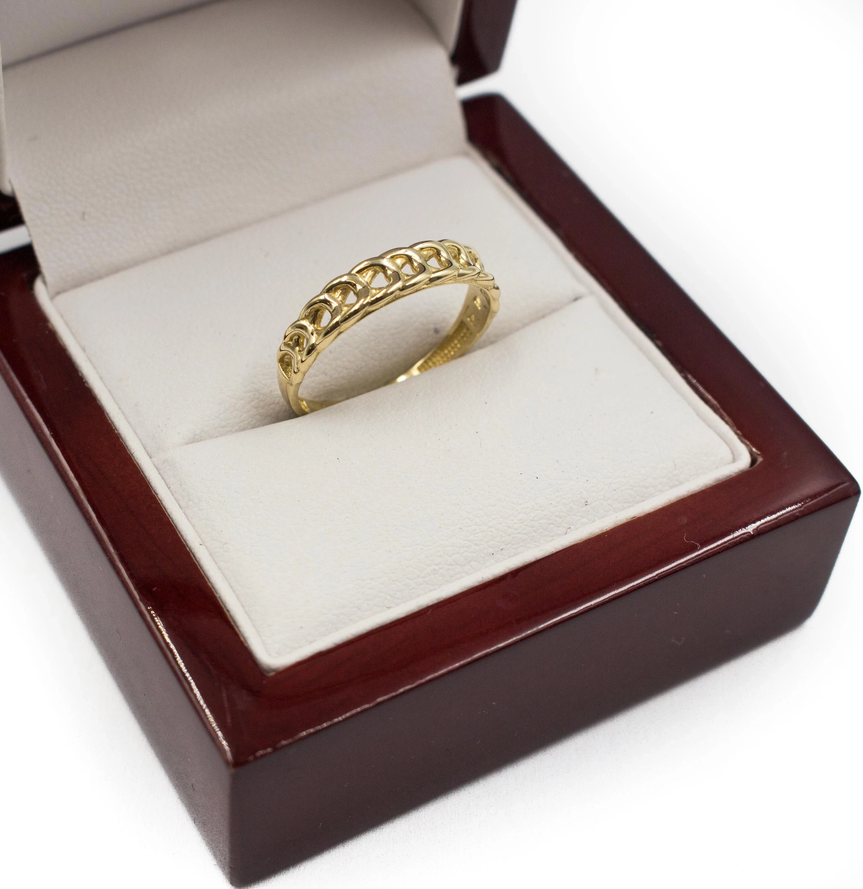 piekny-zloty-pierscionek-pleciony-warkocz-r17-14k-195g-marka-bez-marki