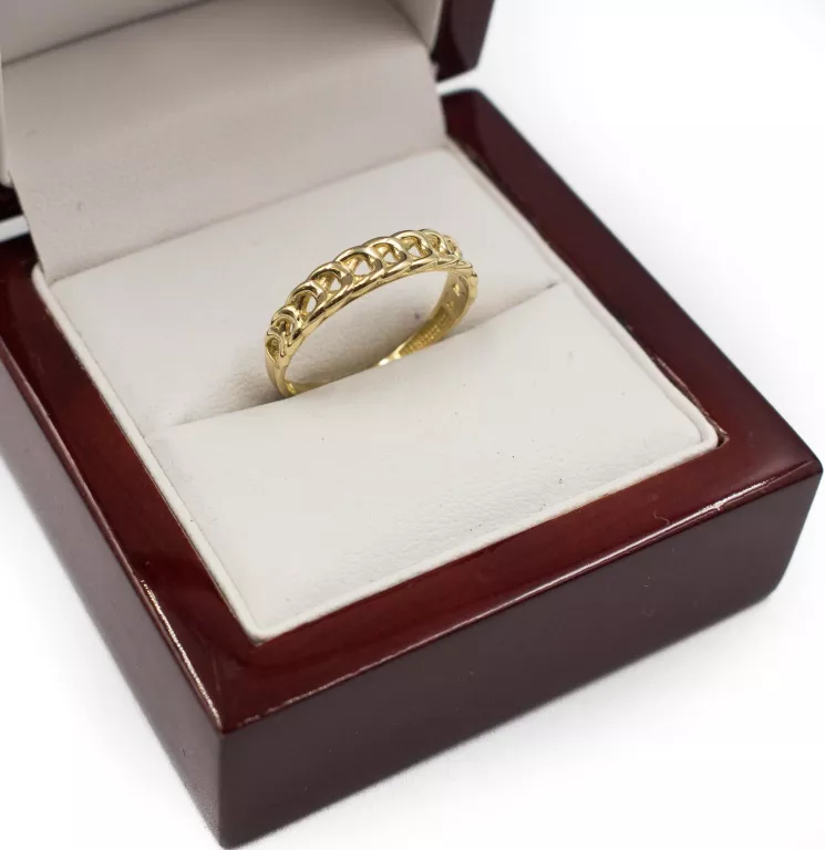 piekny-zloty-pierscionek-pleciony-warkocz-r17-14k-195g-marka-bez-marki