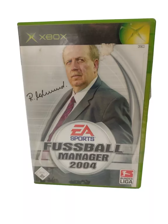 FUSSBALL MANAGER 2004 XBOX