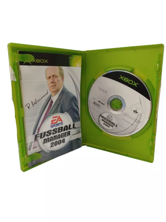 FUSSBALL MANAGER 2004 XBOX