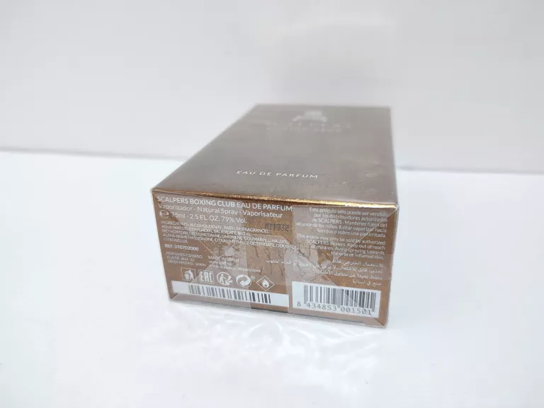 SCALPERS BOXING CLUB EAU DE PARFUM SPRAY 75 ML