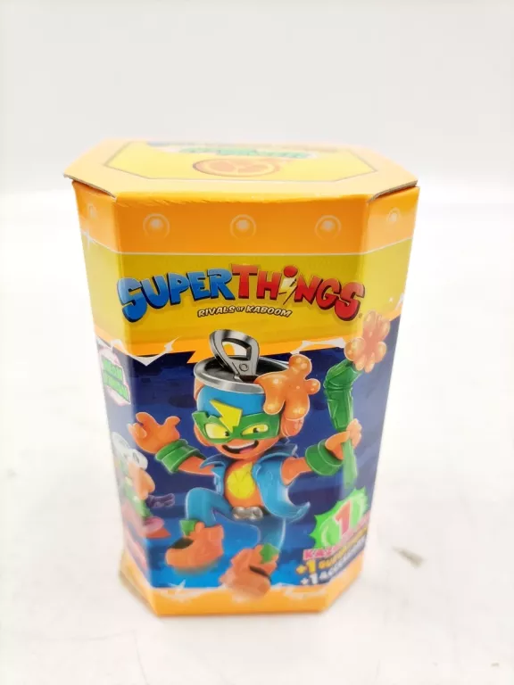 SUPER THINGS ZINGS NEON POWER SERIA 11 SLIPP POMARANCZOWE