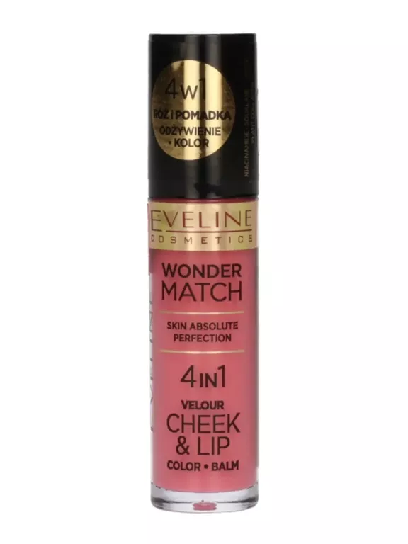 EVELINE COSMETICS WONDER MATCH RÓŻ I POMADKA 4W1 03