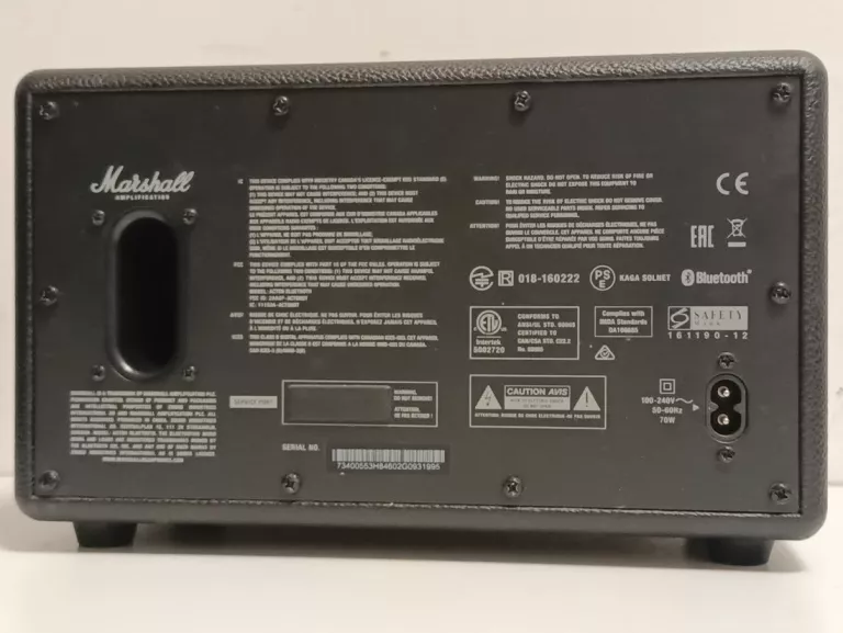 PÓŁKOWY GŁOŚNIK MARSHALL ACTON BLUETOOTH POLECAM!