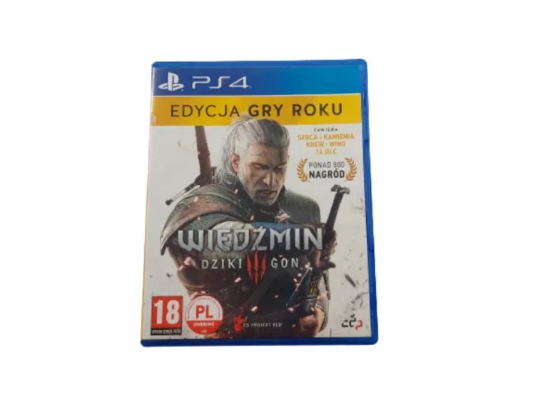 GRA WIEDŹMIN 3: DZIKI GON - EDYCJA GRY ROKU (PS4)