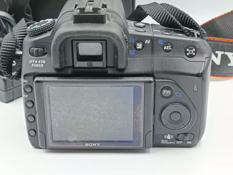 APARAT SONY DSLR-A350  + OBIEKTYW USZKODZONY EKRAN