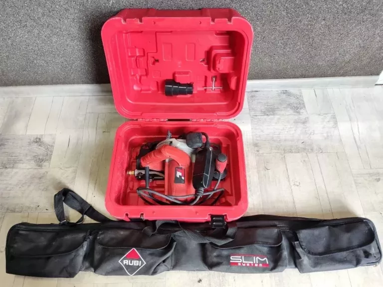 RUBI PILARKA TARCZOWA TC 125 + PROWADNICE RUBI 3X