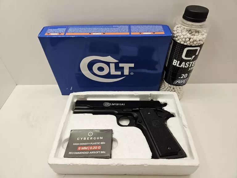 PISTOLET ASG CYBERGUN COLT 1911A1 HPA METAL SLIDE