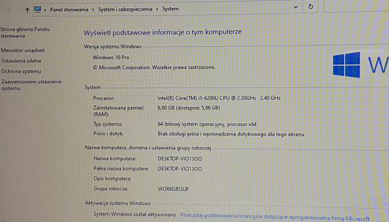 DELL INSPIRON 14 3459 I5 1TB HDD 6GB W10 PRO